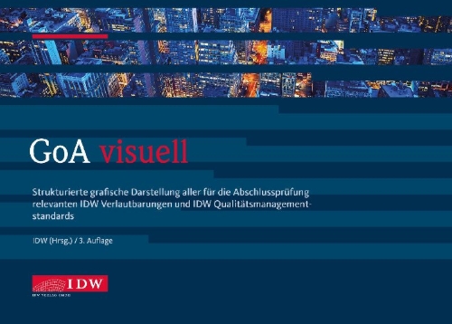 Buchcover und Innenansicht für das Buch: GoA visuell