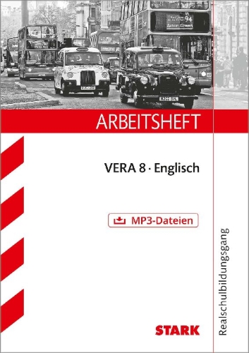 Buchcover und Innenansicht für das Buch: Arbeitsheft VERA 8 Englisch Version B. Realschule
