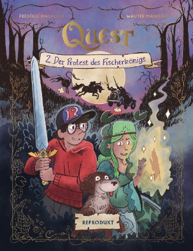 Buchcover und Innenansicht für das Buch: Quest 2