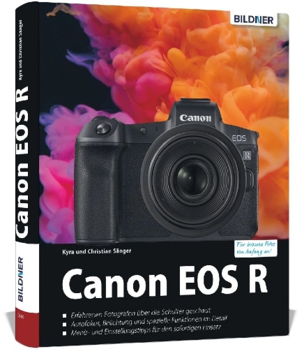 Buchcover und Innenansicht für das Buch: Canon EOS R - Für bessere Fotos von Anfang an