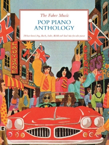 Buchcover und Innenansicht für das Buch: The Faber Music Pop Piano Anthology