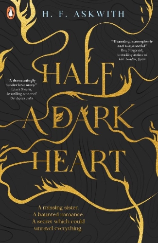 Buchcover und Innenansicht für das Buch: Half a Dark Heart