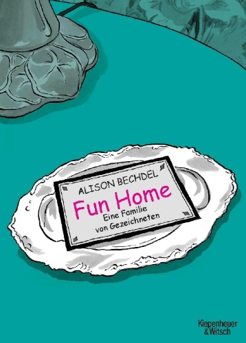 Buchcover und Innenansicht für das Buch: Fun Home