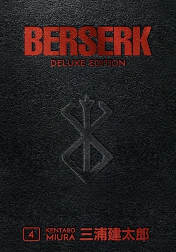 Buchcover und Innenansicht für das Buch: Berserk Deluxe Volume 4