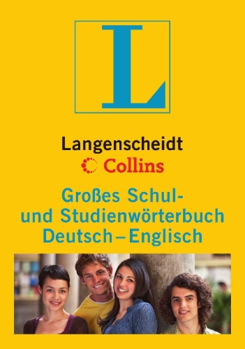Buchcover und Innenansicht für das Buch: Langenscheidt Collins Großes Schul- und Studienwörterbuch Englisch