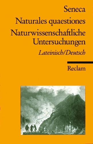 Buchcover und Innenansicht für das Buch: Naturwissenschaftliche Untersuchungen / Naturales quaestiones