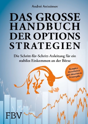 Buchcover und Innenansicht für das Buch: Das große Handbuch der Optionsstrategien