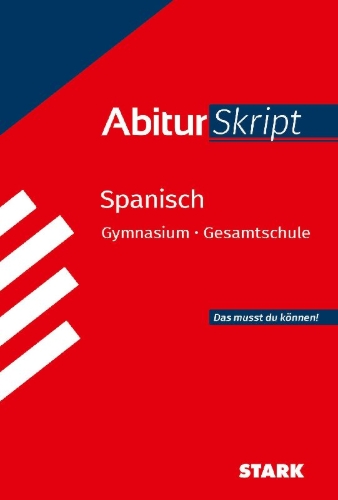 Buchcover und Innenansicht für das Buch: STARK AbiturSkript - Spanisch