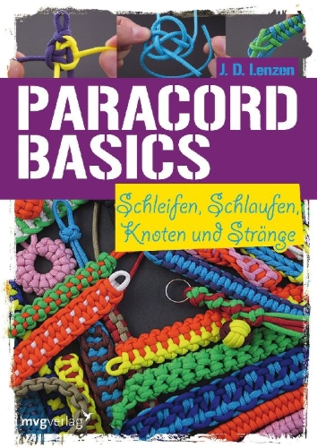 Buchcover und Innenansicht für das Buch: Paracord-Basics