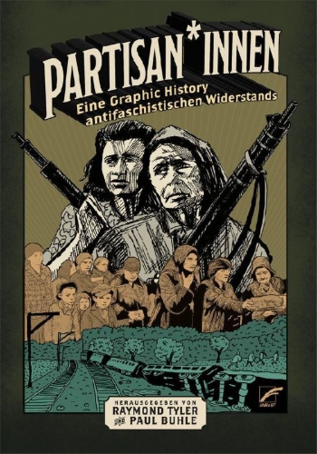 Buchcover und Innenansicht für das Buch: Partisan*innen