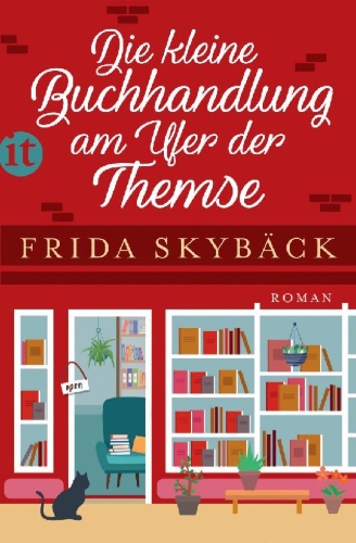 Buchcover und Innenansicht für das Buch: Bokhandeln på Riverside Drive
