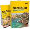 Buchcover und Innenansicht für das Buch: ADAC Reiseführer plus Sardinien