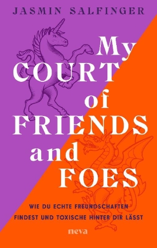 Buchcover und Innenansicht für das Buch: My Court of Friends and Foes