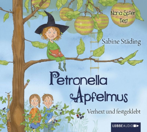 Buchcover und Innenansicht für das Buch: Petronella Apfelmus 01 - Verhext und festgeklebt