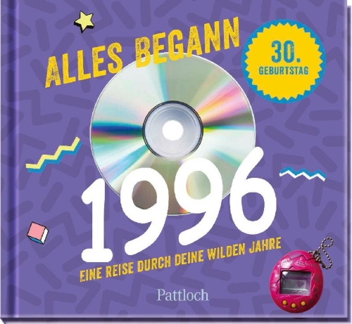 Buchcover und Innenansicht für das Buch: Alles begann 1996