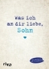 Buchcover und Innenansicht für das Buch: Was ich an dir liebe, Sohn