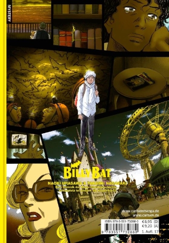 Buchcover und Innenansicht für das Buch: Billy Bat