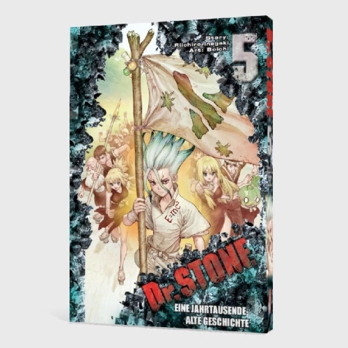 Buchcover und Innenansicht für das Buch: Dr. Stone