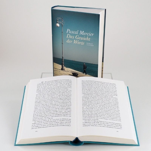 Buchcover und Innenansicht für das Buch: Das Gewicht der Worte