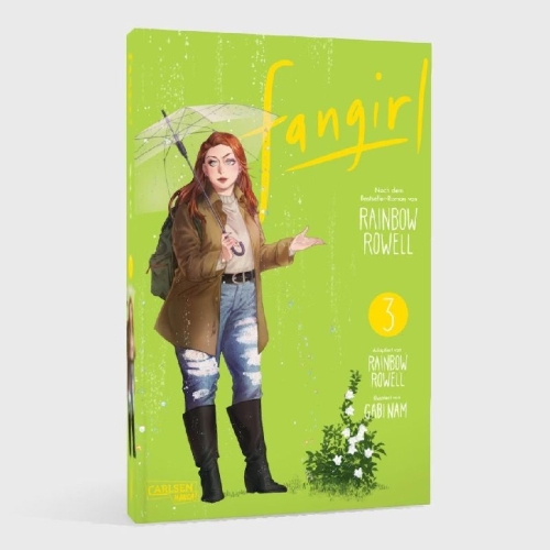 Buchcover und Innenansicht für das Buch: Fangirl: The Manga