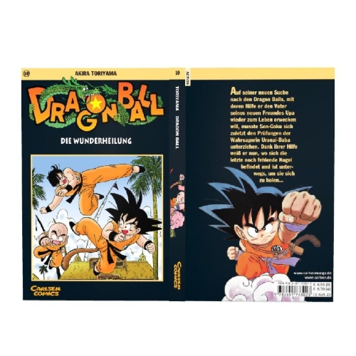 Buchcover und Innenansicht für das Buch: Dragon Ball 10. Die Wunderheilung