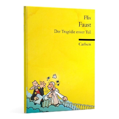 Buchcover und Innenansicht für das Buch: Flix: Faust