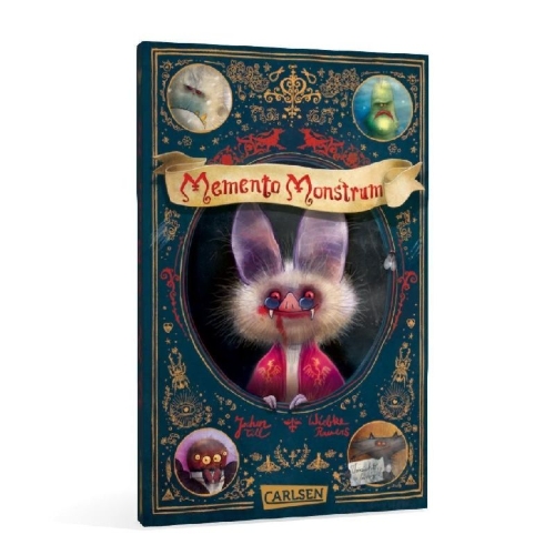Buchcover und Innenansicht für das Buch: Memento Monstrum