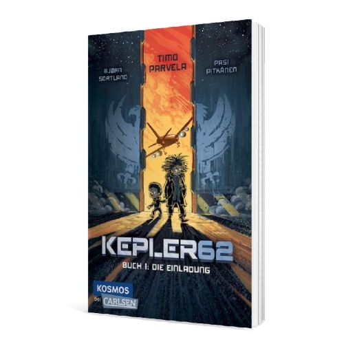 Buchcover und Innenansicht für das Buch: Kepler62 1: Die Einladung