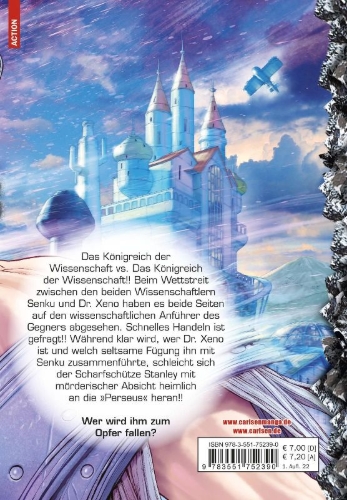 Buchcover und Innenansicht für das Buch: Dr. Stone