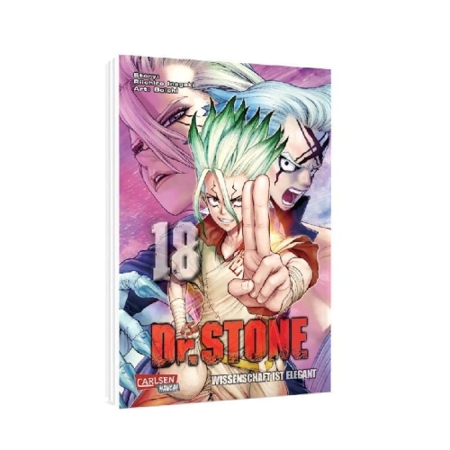 Buchcover und Innenansicht für das Buch: Dr. Stone