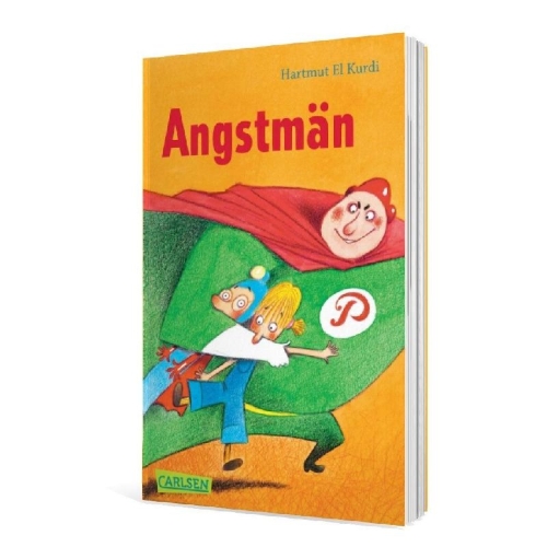 Buchcover und Innenansicht für das Buch: Angstmän