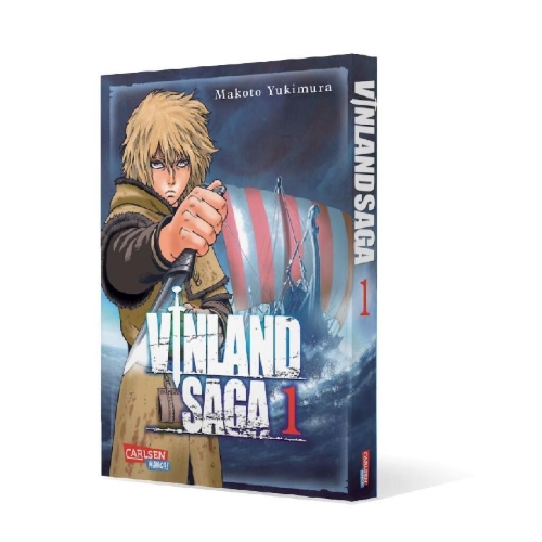 Buchcover und Innenansicht für das Buch: Vinland Saga