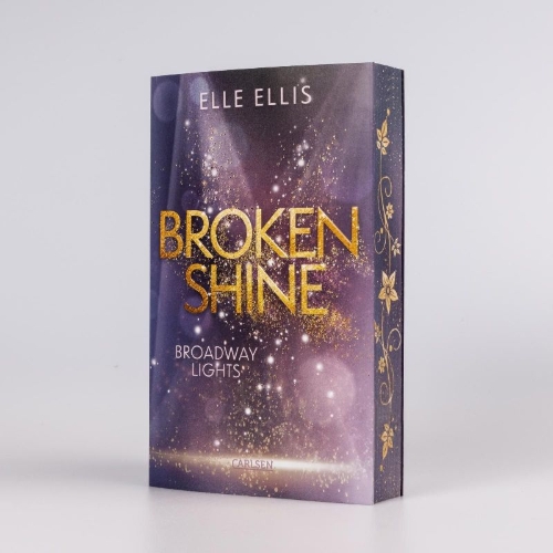 Buchcover und Innenansicht für das Buch: Broadway Lights 1: Broken Shine