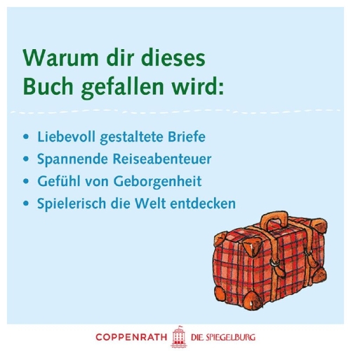 Buchcover und Innenansicht für das Buch: Briefe von Felix. Ein kleiner Hase auf Weltreise