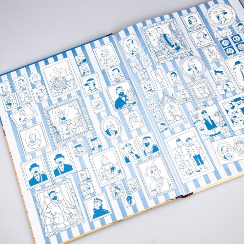 Buchcover und Innenansicht für das Buch: TINTIN: LE CRABE AUX PINCES D'OR                           