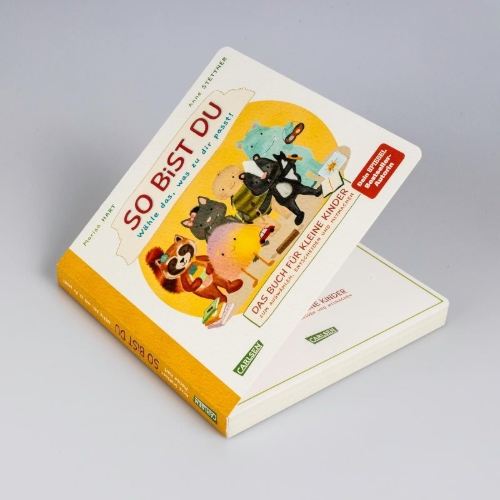 Buchcover und Innenansicht für das Buch: So bist du - Wähle das, was zu dir passt 
