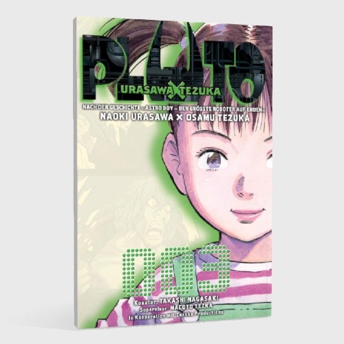 Buchcover und Innenansicht für das Buch: Pluto: Urasawa X Tezuka 03