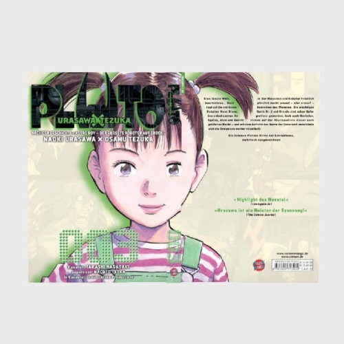 Buchcover und Innenansicht für das Buch: Pluto: Urasawa X Tezuka 03