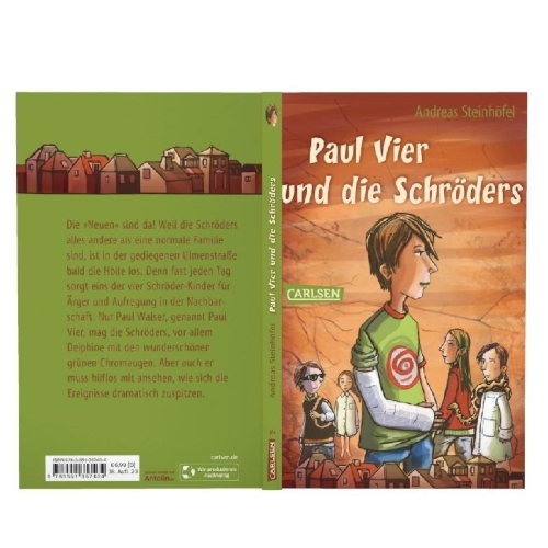 Buchcover und Innenansicht für das Buch: Paul Vier und die Schröders