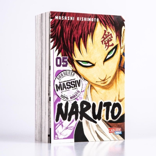 Buchcover und Innenansicht für das Buch: NARUTO Massiv 5