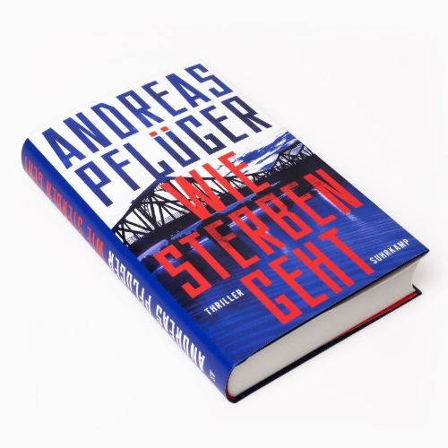 Buchcover und Innenansicht für das Buch: Wie Sterben geht