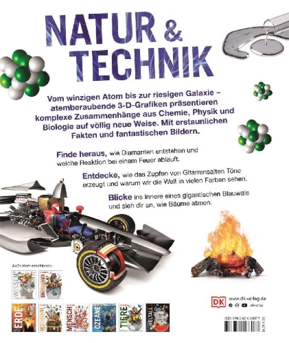 Buchcover und Innenansicht für das Buch: Wissen. Natur & Technik