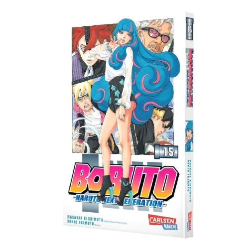 Buchcover und Innenansicht für das Buch: Boruto: Naruto next Generations