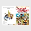 Buchcover und Innenansicht für das Buch: Mortadelo y Filemon: Chapeau el "Esmirriau"