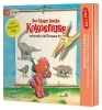 Buchcover und Innenansicht für das Buch: Alles klar! Der kleine Drache Kokosnuss erforscht... Die Dinosaurier