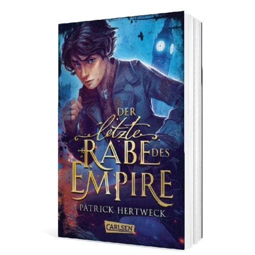 Buchcover und Innenansicht für das Buch: Der letzte Rabe des Empire