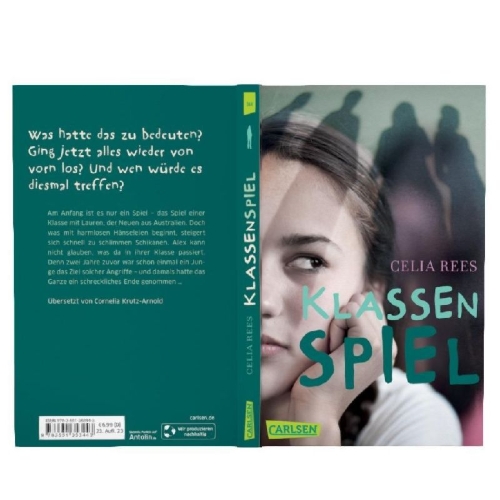 Buchcover und Innenansicht für das Buch: The Bailey Game