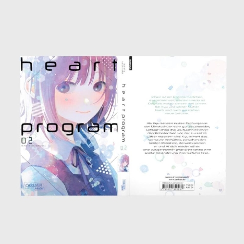 Buchcover und Innenansicht für das Buch: Kokoro no Program