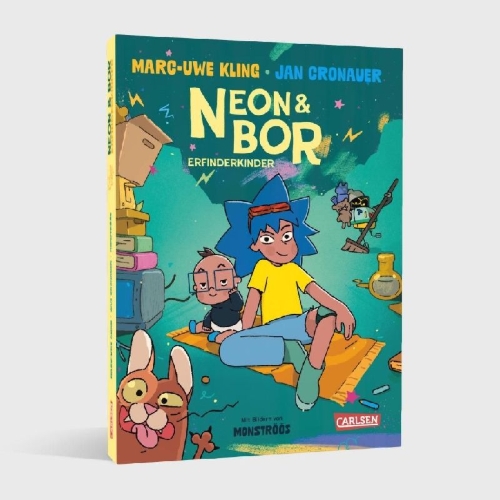 Buchcover und Innenansicht für das Buch: Neon und Bor