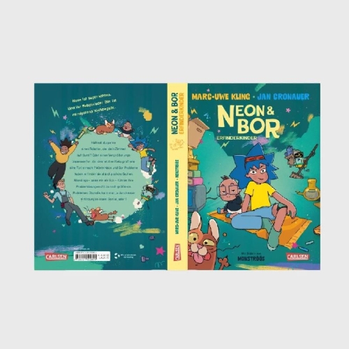 Buchcover und Innenansicht für das Buch: Neon und Bor